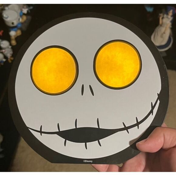 The Nightmare Before Christmas Jack LIGHTS UP‎ wood sign - Picture 2 of 3